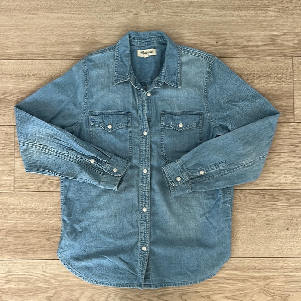 Madewell Classic Denim Button Down